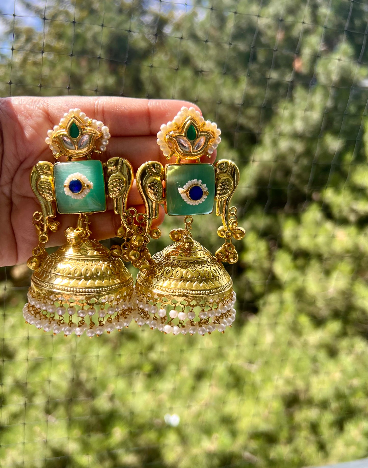 Jhumka earrings