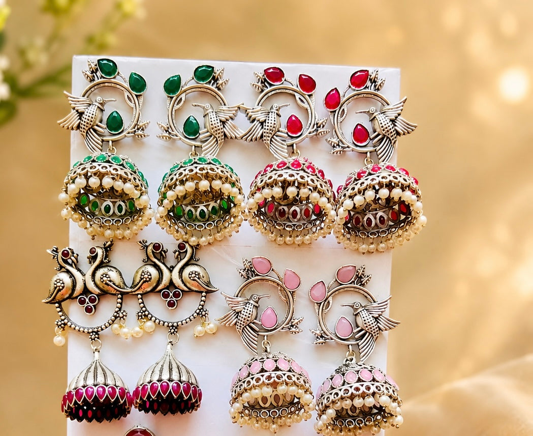 Jhumka earrings