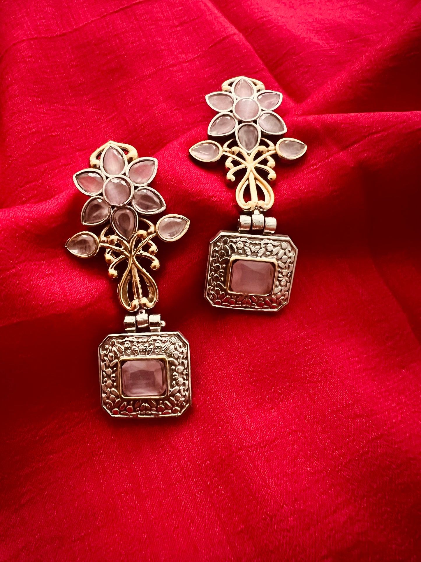 Designer oxidized earrings