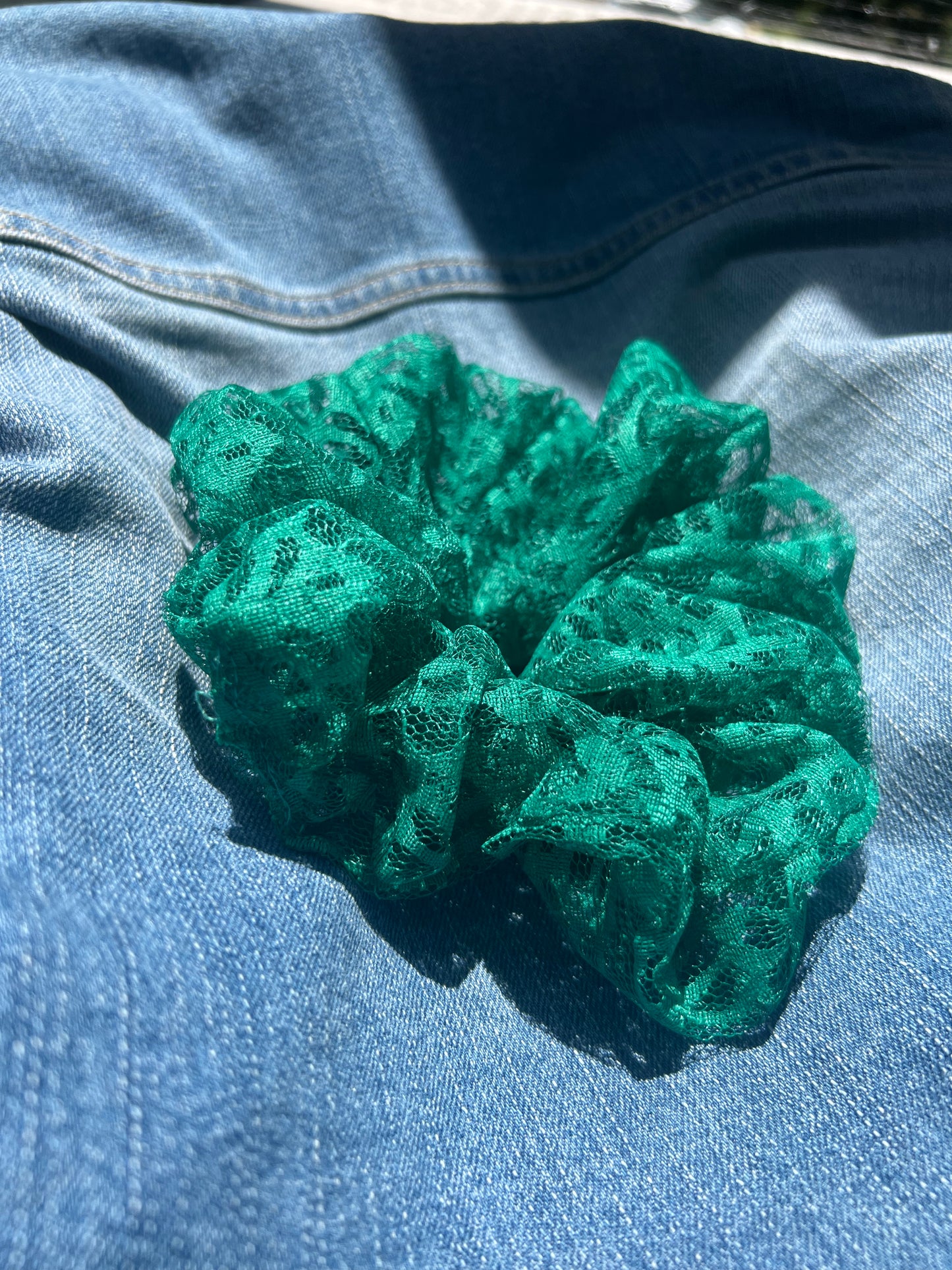 Emerald tulle