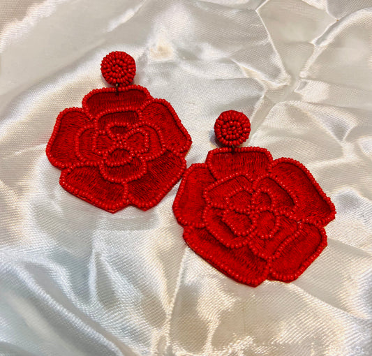 Red floral treat