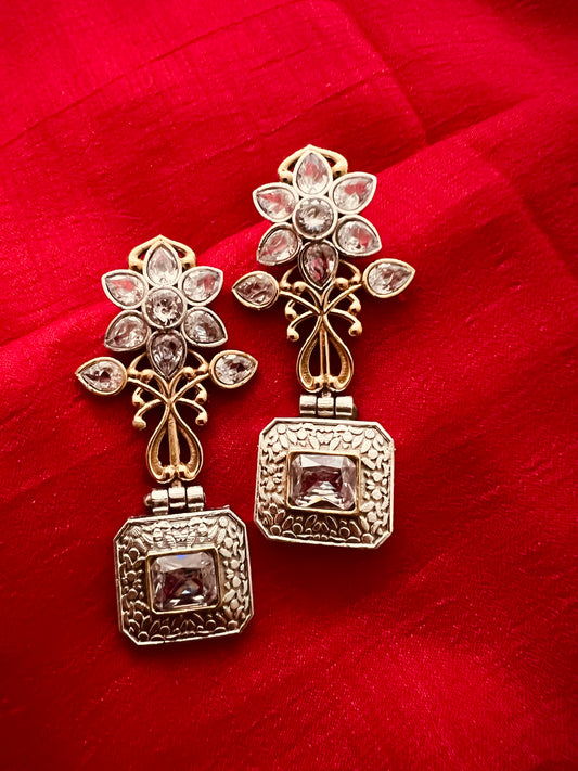 Designer oxidized earrings