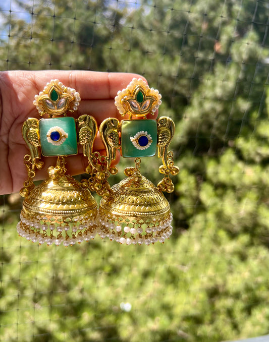 Jhumka earrings