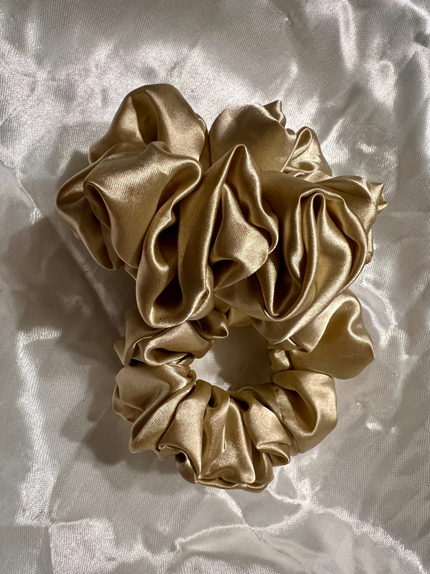 Golden scrunchies