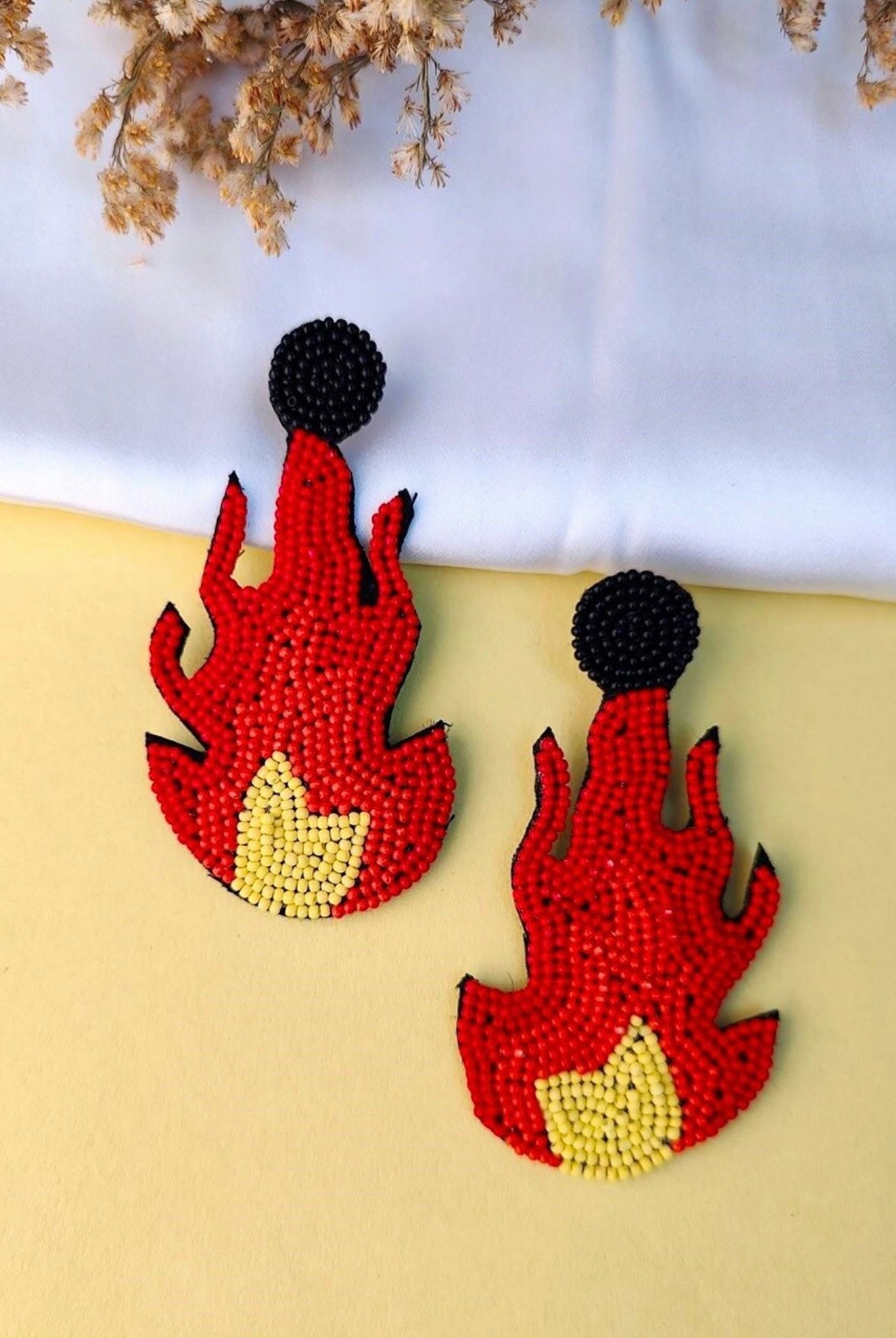 Flames 🔥 earrings