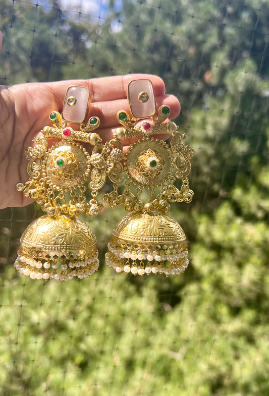 Jhumka earrings