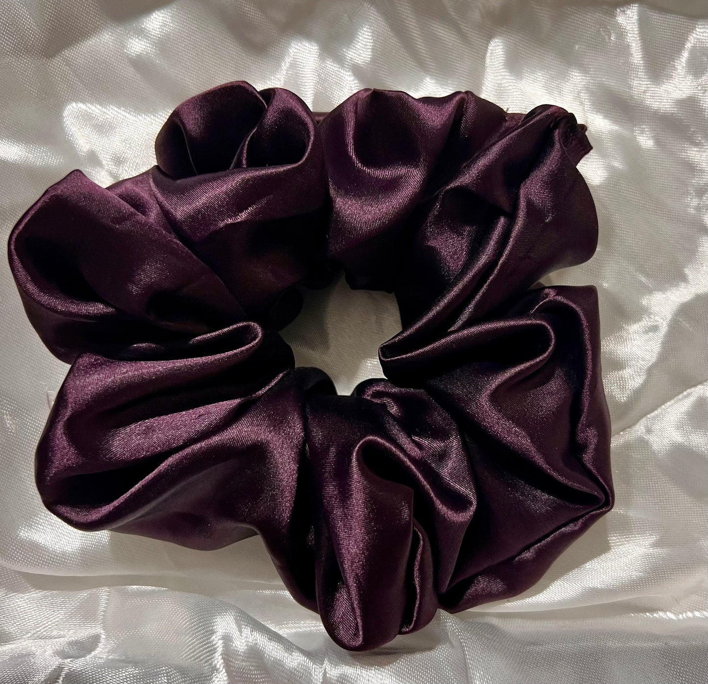 Dark brown scrunchies