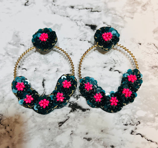Floral hoops