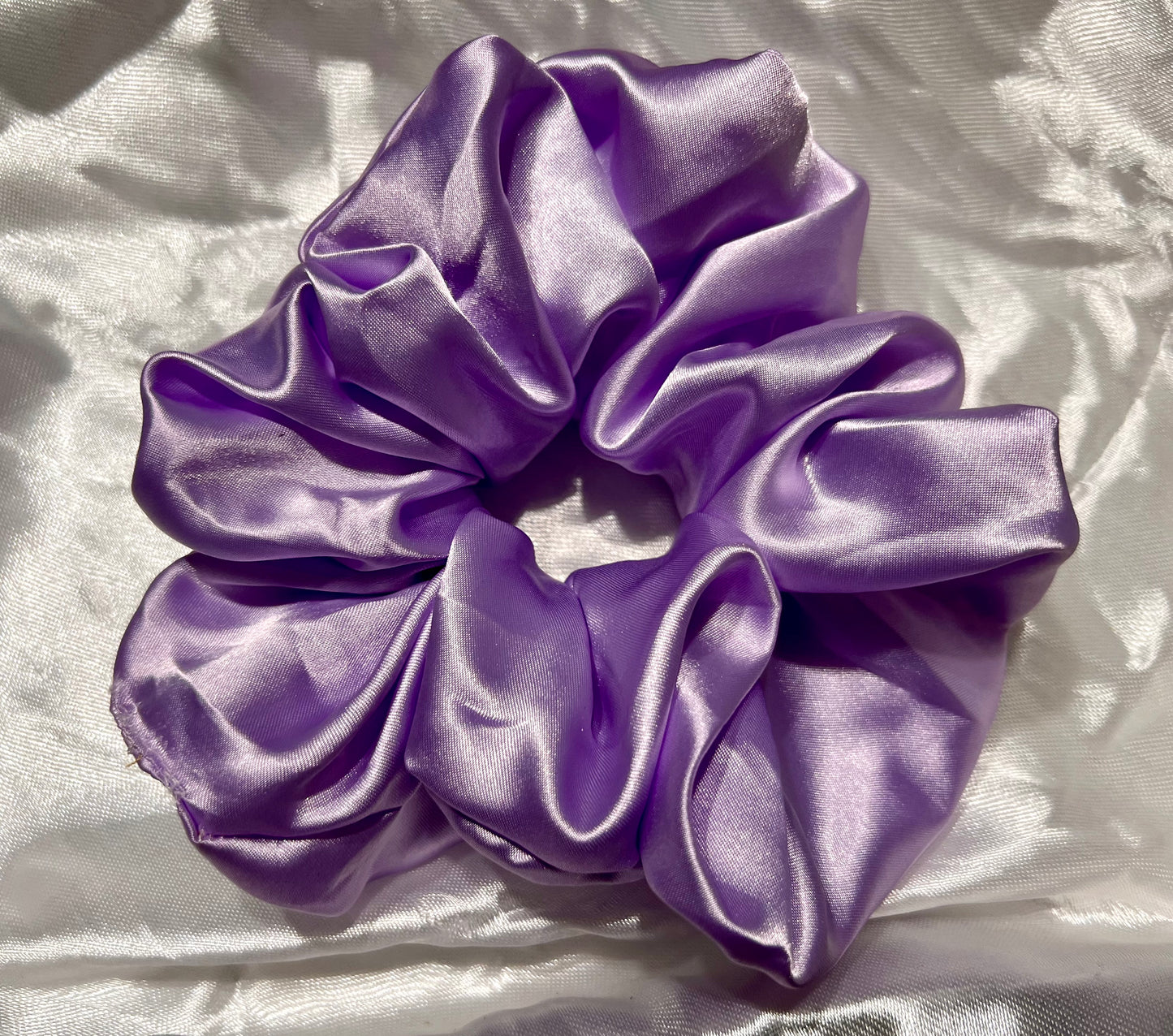 Lavender scrunchies