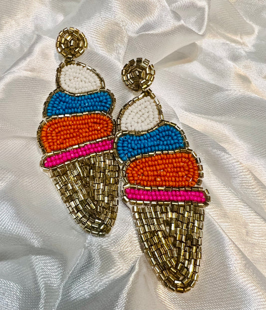 ice cream 🍦 earrings