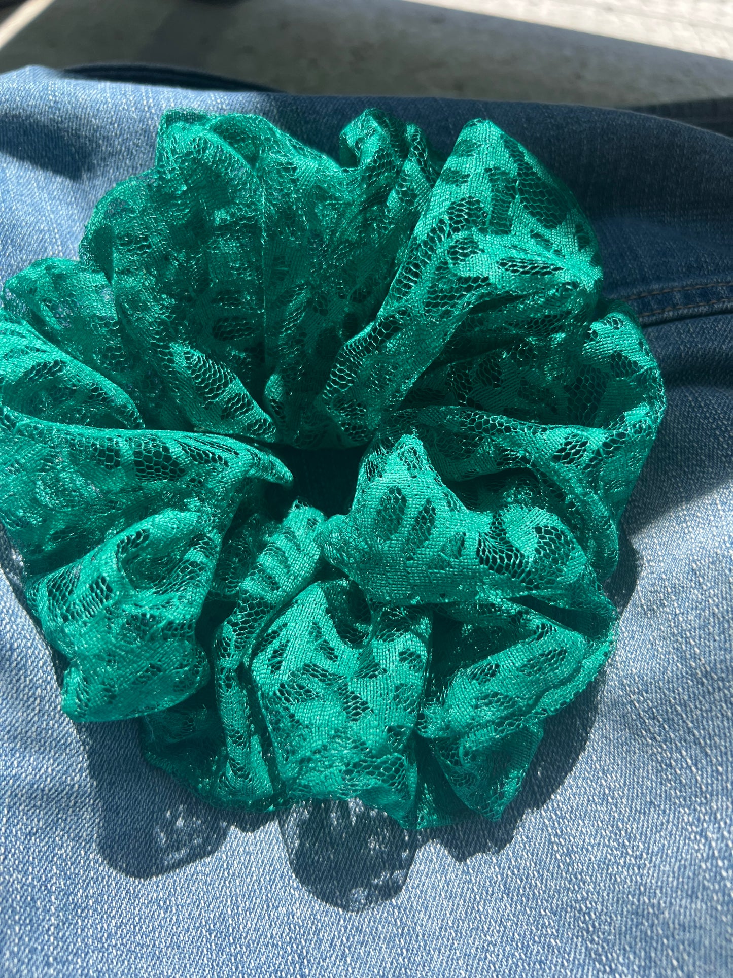 Emerald tulle