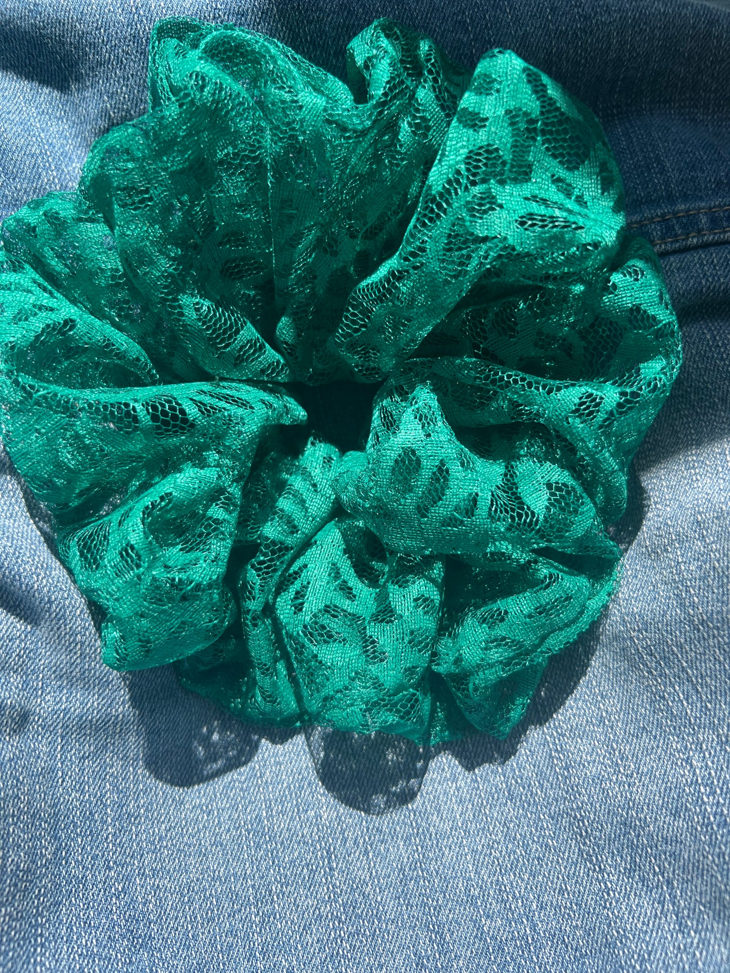 Emerald tulle