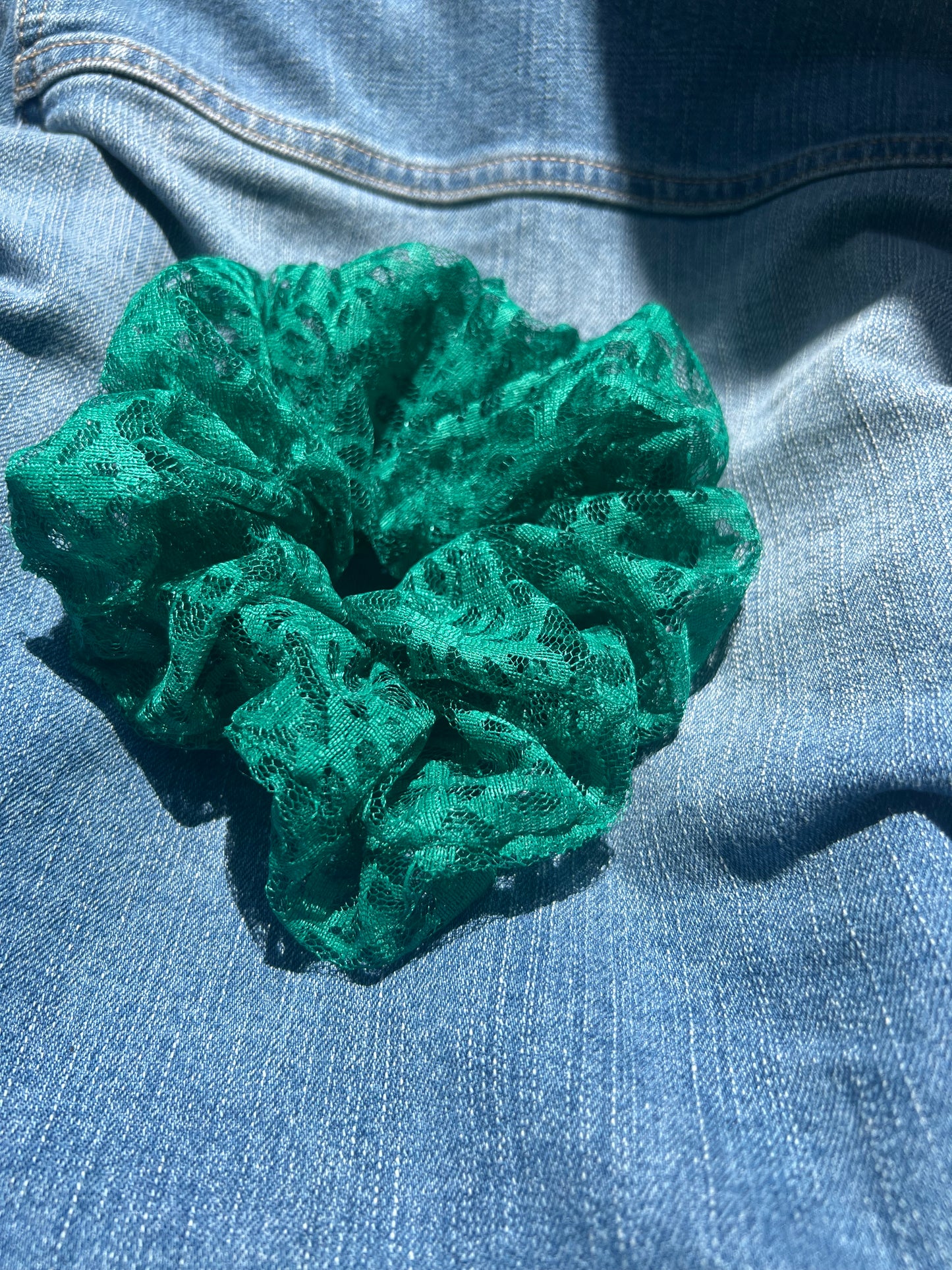 Emerald tulle